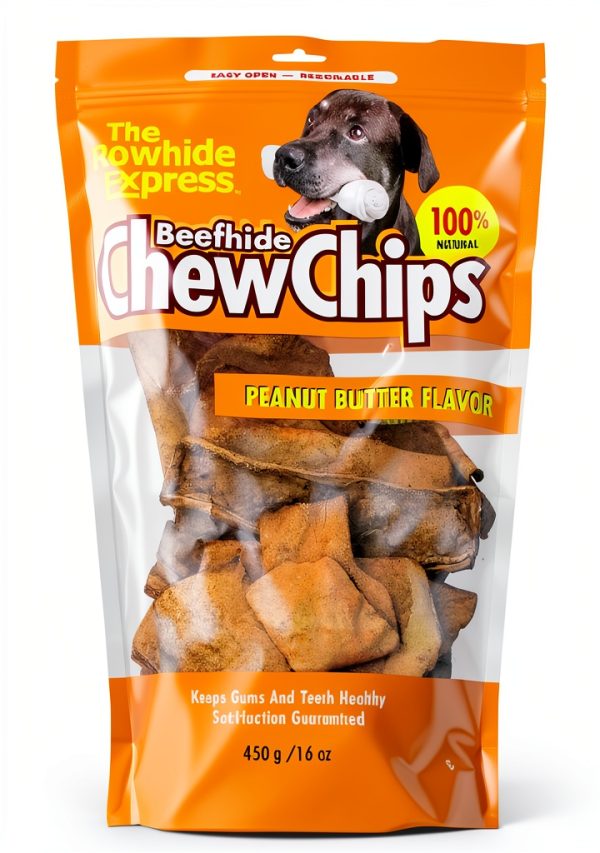 Rawhide Express Peanut Butter Dog Chew 1-Pound-0