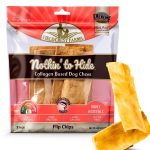 Fieldcrest Farms Dog Chew Chips Collagen Salmon Flavor 8 Pack-0