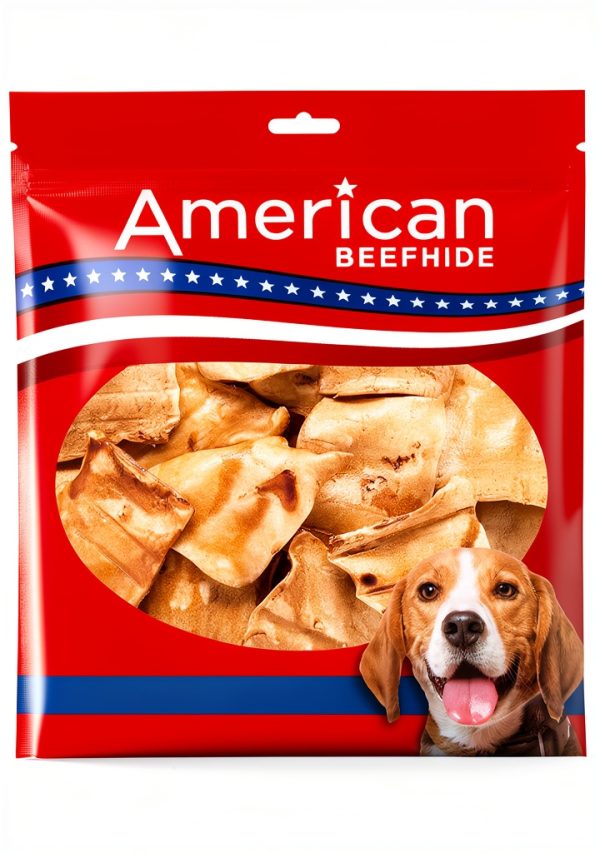 Pet Factory Beefhide Chips Dog Chew Treats Chicken Flavor 22oz-0