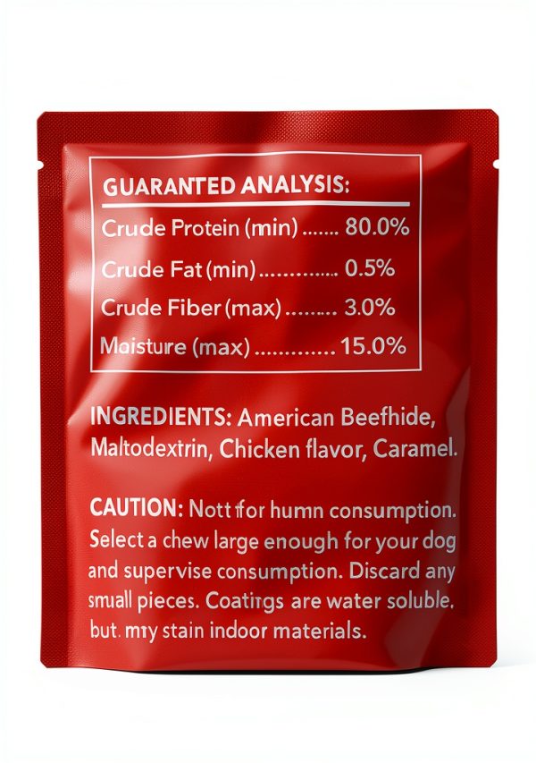 Pet Factory Beefhide Chips Dog Chew Treats Chicken Flavor 22oz-1