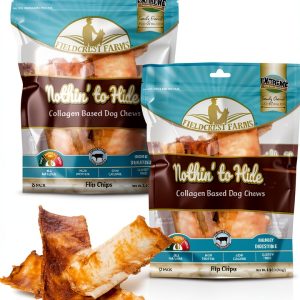 Fieldcrest Farms Nothin to Hide Flip Chips Dog Chews Beef Flavor-0