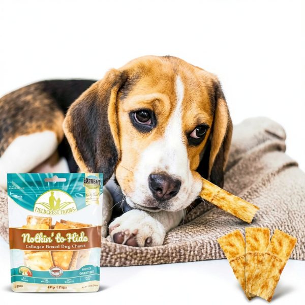 Fieldcrest Farms Nothin to Hide Flip Chips Dog Chews Beef Flavor-5