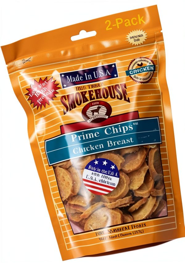 Usa Prime Chips Dog Treats Resealable Bag by Smokehouse 9.96x8.35x3.62-2