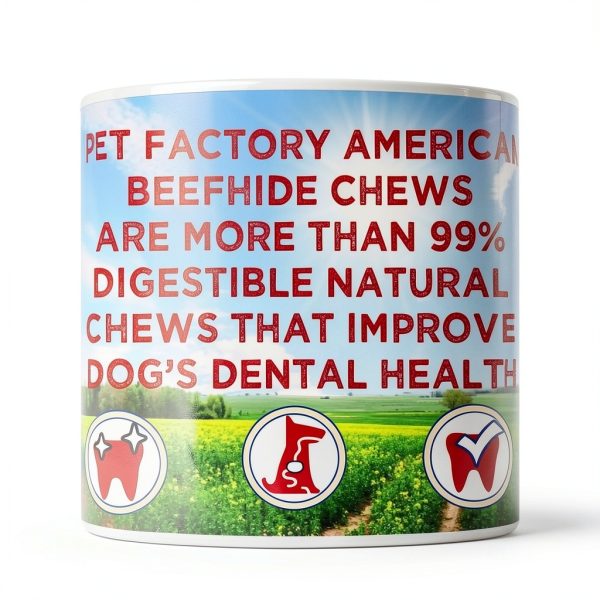 Pet Factory American Beefhide Chips Chicken Flavor 32oz-6
